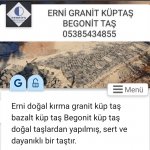 Erni granit küp taş begonit küp taş uygulama ekibi